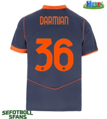 Inter Milan Matteo Darmian #36 Tredje Tröja 2025-26 Kortärmad